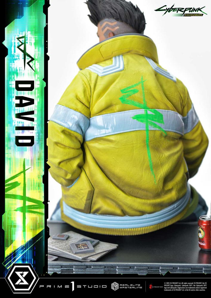 Cyberpunk: Edgerunners Real Elite Masterline Series Statue 1/4 David 58 cm Scalefiguren Yokina