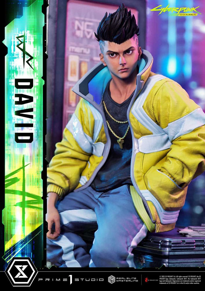 Cyberpunk: Edgerunners Real Elite Masterline Series Statue 1/4 David 58 cm Scalefiguren Yokina