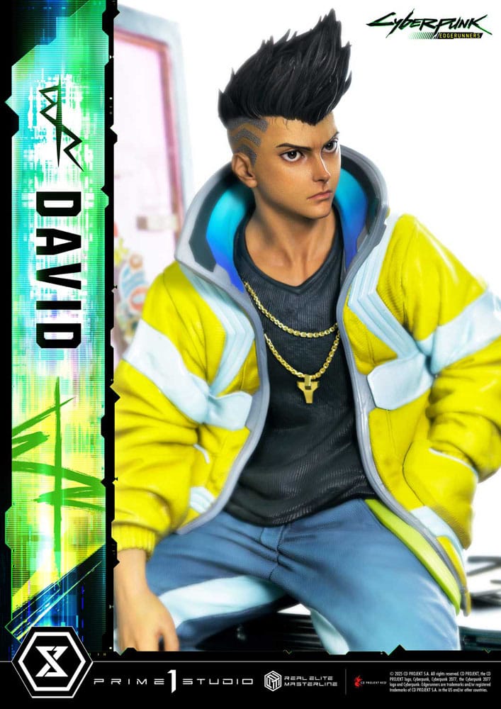 Cyberpunk: Edgerunners Real Elite Masterline Series Statue 1/4 David 58 cm Scalefiguren Yokina