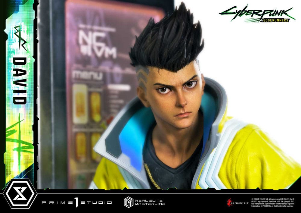 Cyberpunk: Edgerunners Real Elite Masterline Series Statue 1/4 David Bonus Version 58 cm Scalefiguren Yokina