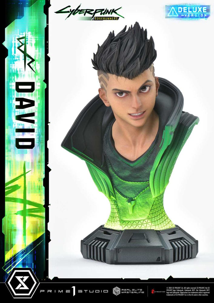 Cyberpunk: Edgerunners Real Elite Masterline Series Statue 1/4 David Bonus Version 58 cm Scalefiguren Yokina