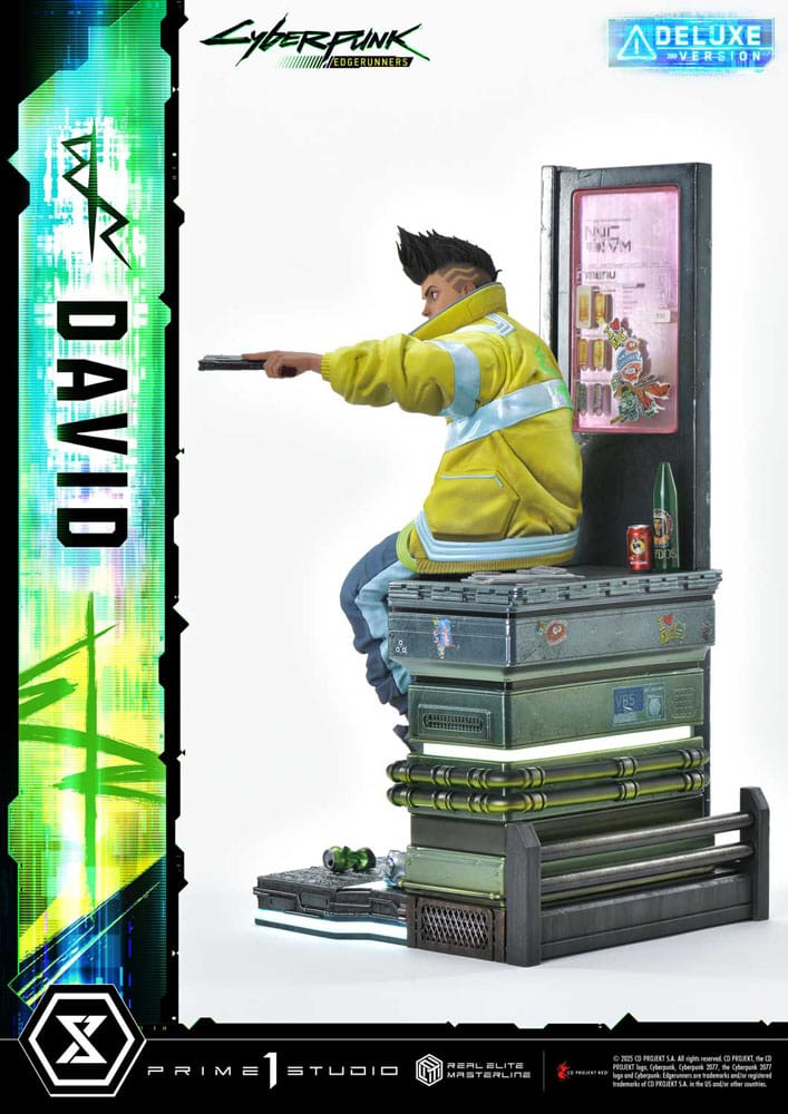 Cyberpunk: Edgerunners Real Elite Masterline Series Statue 1/4 David Bonus Version 58 cm Scalefiguren Yokina