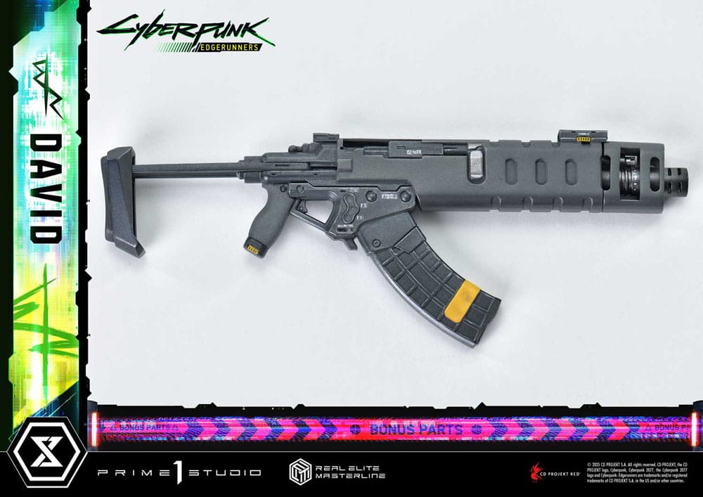 Cyberpunk: Edgerunners Real Elite Masterline Series Statue 1/4 David Deluxe Bonus Version 58 cm Scalefiguren Yokina