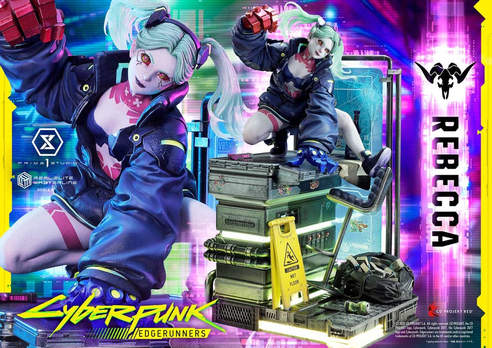Cyberpunk: Edgerunners Real Elite Masterline Series Statue 1/4 Rebecca 54 cm Scalefiguren Yokina