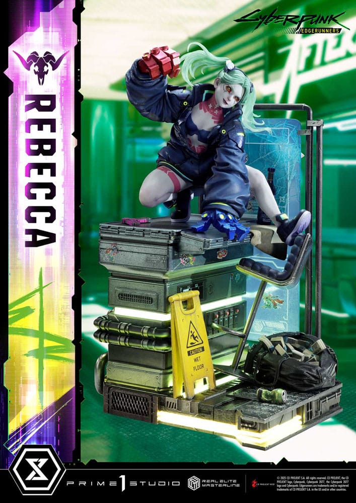 Cyberpunk: Edgerunners Real Elite Masterline Series Statue 1/4 Rebecca 54 cm Scalefiguren Yokina