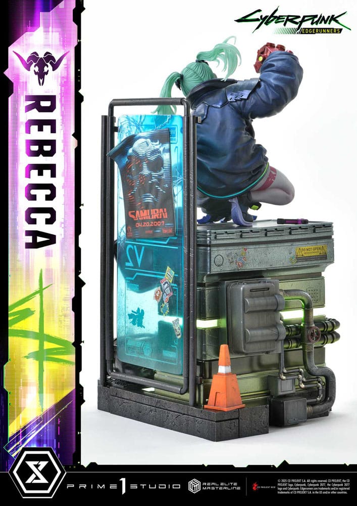 Cyberpunk: Edgerunners Real Elite Masterline Series Statue 1/4 Rebecca 54 cm Scalefiguren Yokina