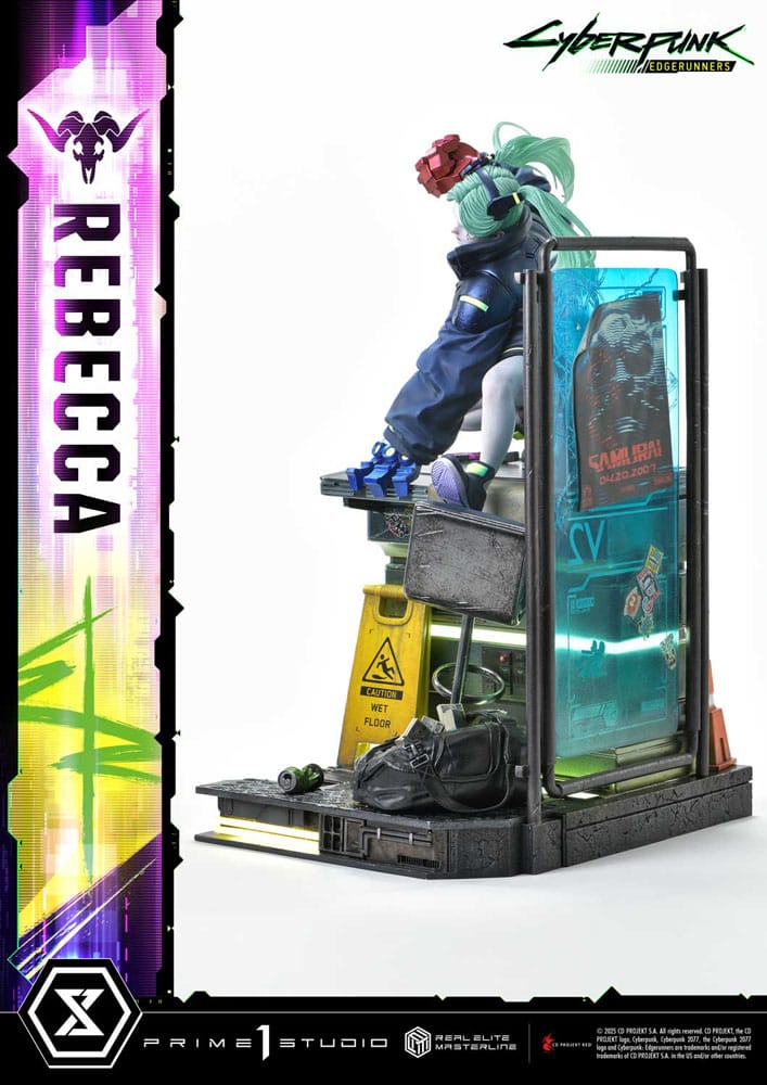 Cyberpunk: Edgerunners Real Elite Masterline Series Statue 1/4 Rebecca 54 cm Scalefiguren Yokina
