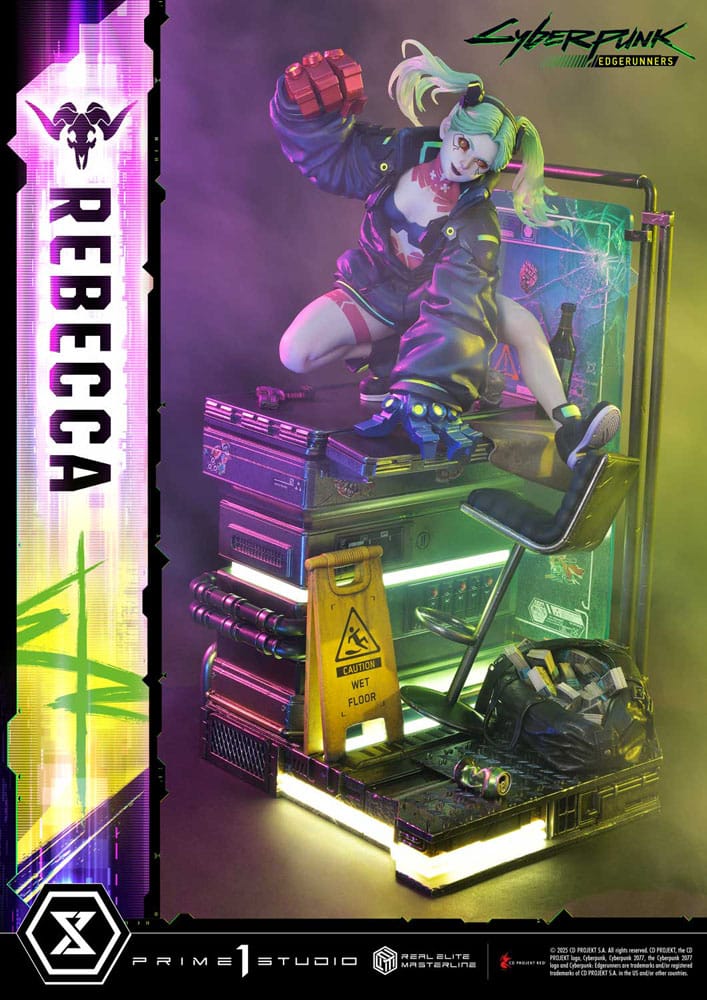 Cyberpunk: Edgerunners Real Elite Masterline Series Statue 1/4 Rebecca 54 cm Scalefiguren Yokina