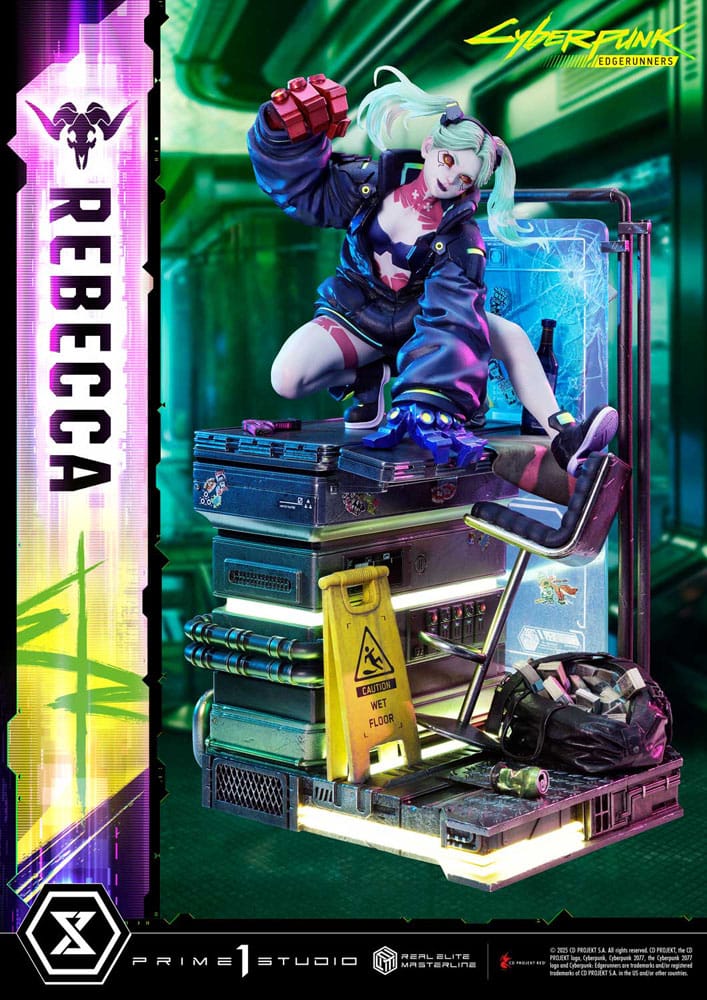 Cyberpunk: Edgerunners Real Elite Masterline Series Statue 1/4 Rebecca 54 cm Scalefiguren Yokina