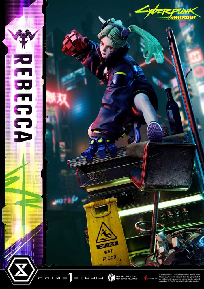 Cyberpunk: Edgerunners Real Elite Masterline Series Statue 1/4 Rebecca 54 cm Scalefiguren Yokina