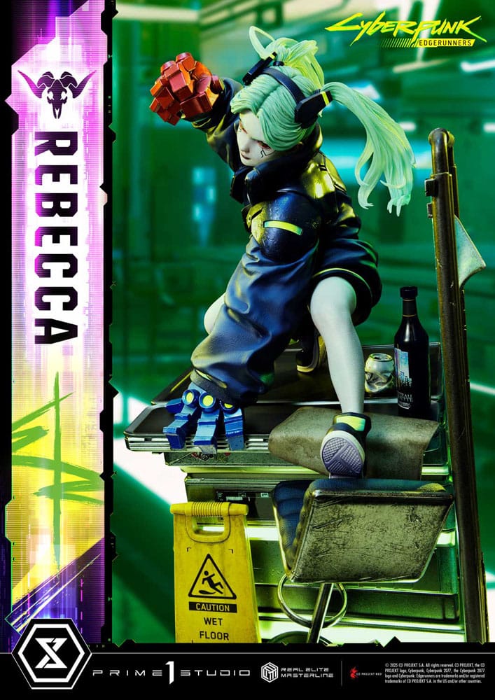 Cyberpunk: Edgerunners Real Elite Masterline Series Statue 1/4 Rebecca 54 cm Scalefiguren Yokina