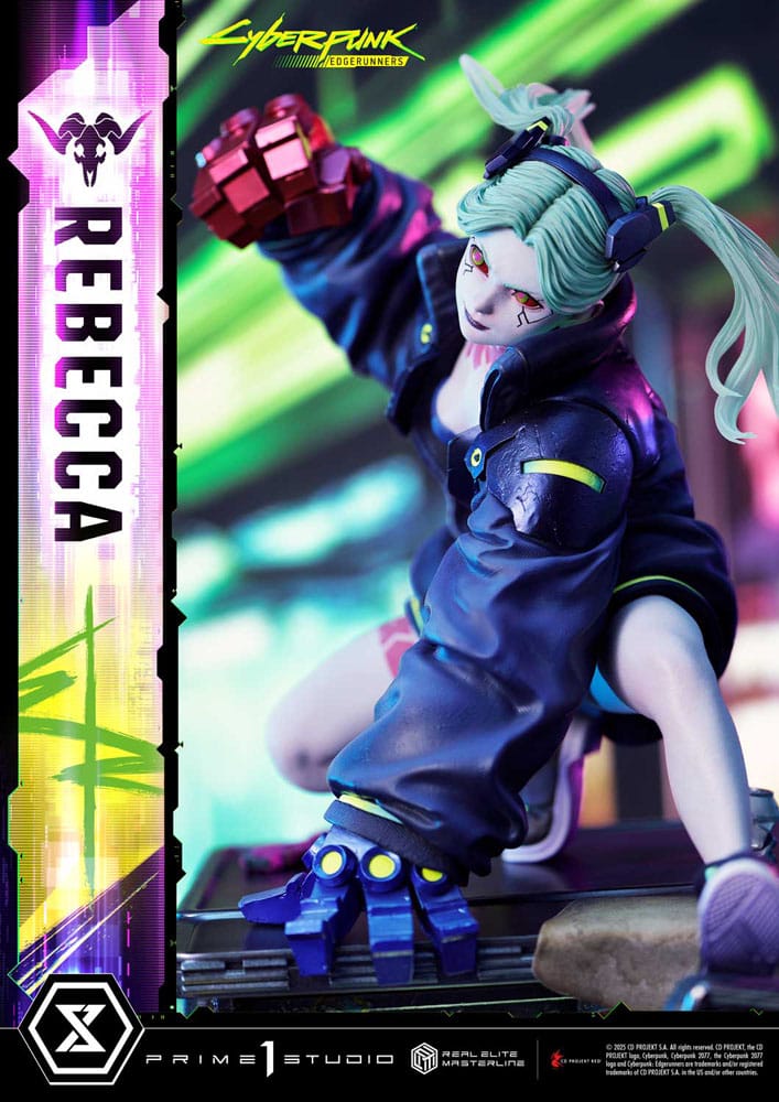 Cyberpunk: Edgerunners Real Elite Masterline Series Statue 1/4 Rebecca 54 cm Scalefiguren Yokina