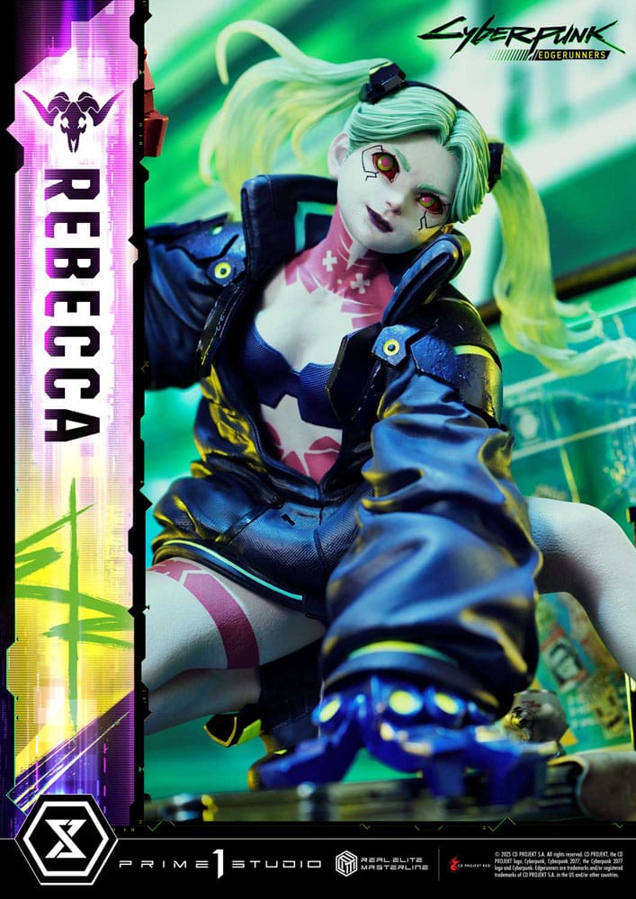 Cyberpunk: Edgerunners Real Elite Masterline Series Statue 1/4 Rebecca 54 cm Scalefiguren Yokina