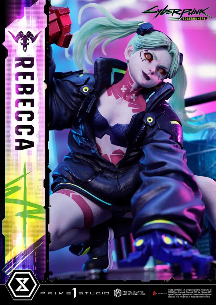 Cyberpunk: Edgerunners Real Elite Masterline Series Statue 1/4 Rebecca 54 cm Scalefiguren Yokina