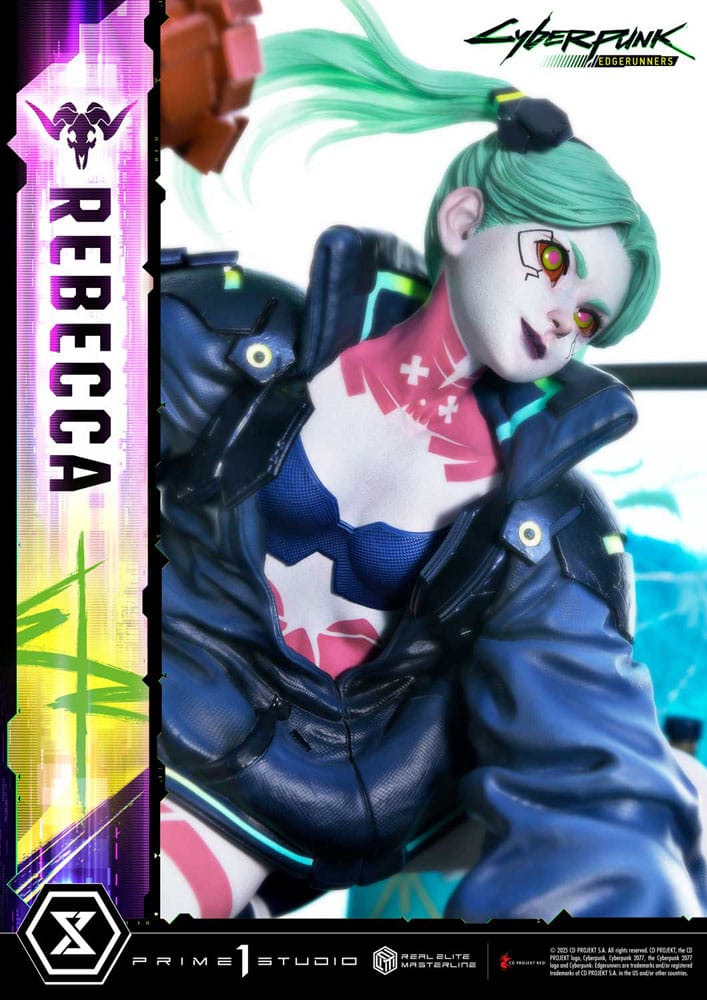 Cyberpunk: Edgerunners Real Elite Masterline Series Statue 1/4 Rebecca 54 cm Scalefiguren Yokina
