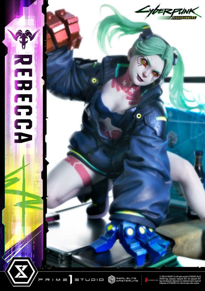 Cyberpunk: Edgerunners Real Elite Masterline Series Statue 1/4 Rebecca 54 cm Scalefiguren Yokina