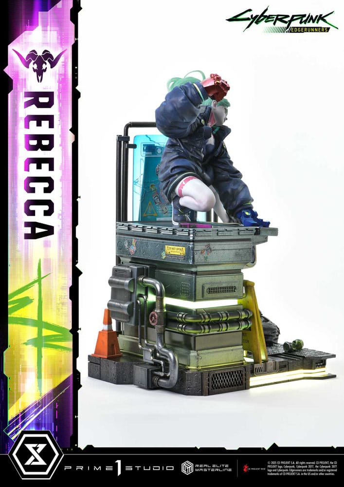 Cyberpunk: Edgerunners Real Elite Masterline Series Statue 1/4 Rebecca Deluxe Version 54 cm Scalefiguren Yokina