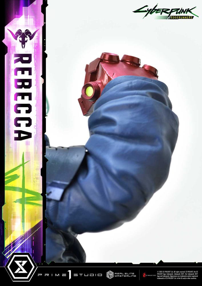 Cyberpunk: Edgerunners Real Elite Masterline Series Statue 1/4 Rebecca Deluxe Version 54 cm Scalefiguren Yokina