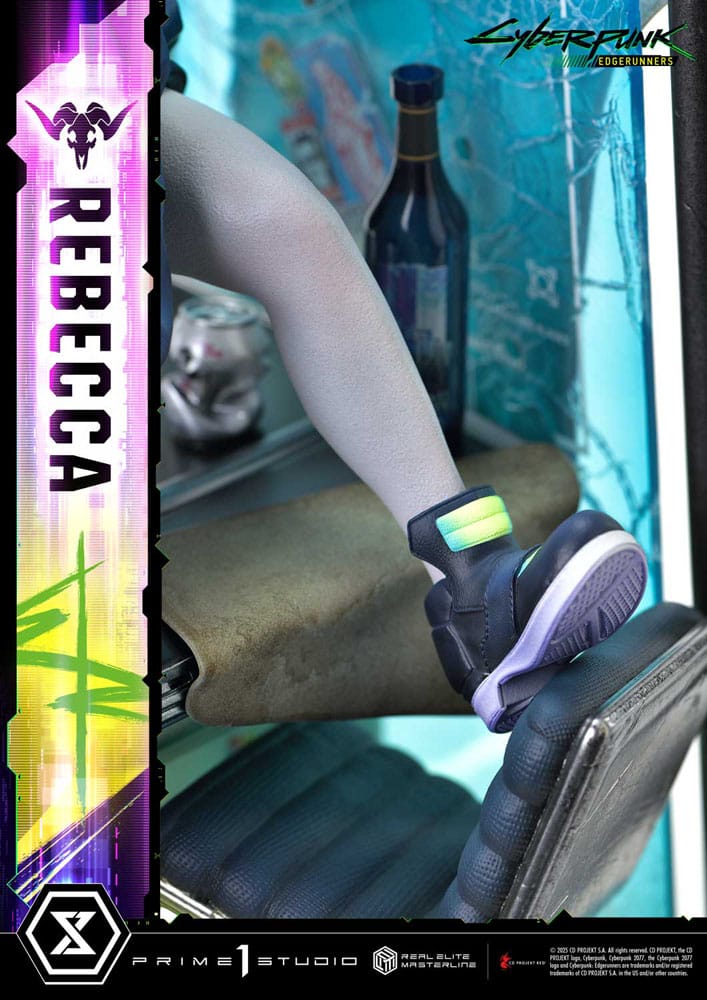 Cyberpunk: Edgerunners Real Elite Masterline Series Statue 1/4 Rebecca Deluxe Version 54 cm Scalefiguren Yokina