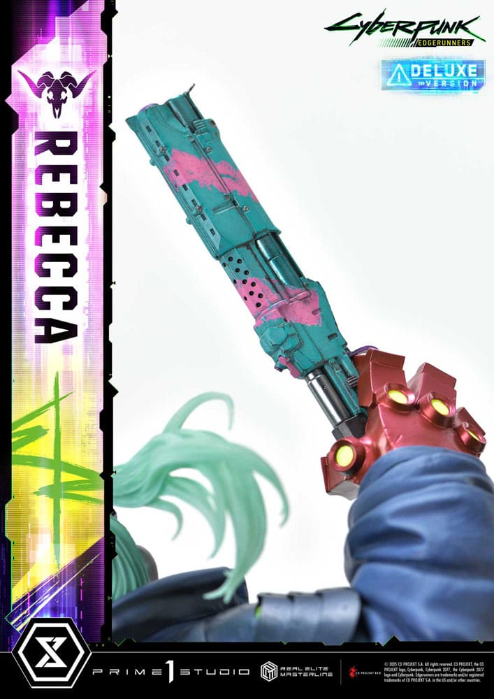 Cyberpunk: Edgerunners Real Elite Masterline Series Statue 1/4 Rebecca Deluxe Version 54 cm Scalefiguren Yokina