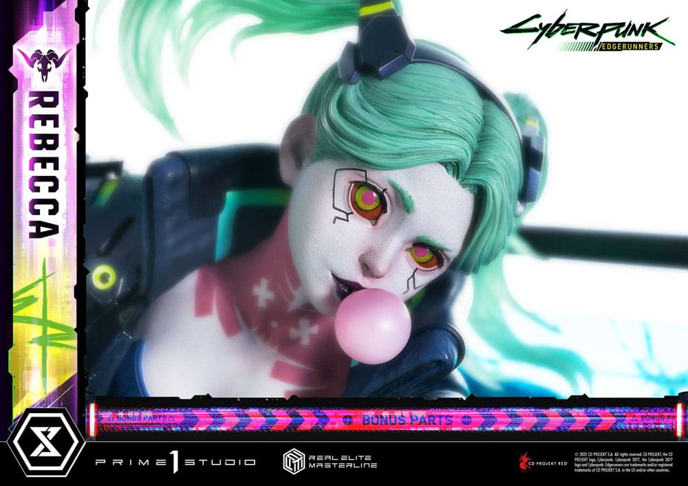 Cyberpunk: Edgerunners Real Elite Masterline Series Statue 1/4 Rebecca Deluxe Bonus Version 54 cm Scalefiguren Yokina