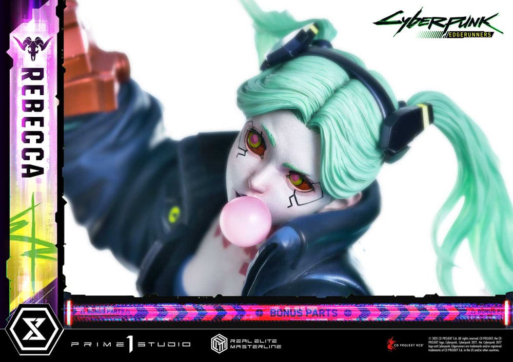 Cyberpunk: Edgerunners Real Elite Masterline Series Statue 1/4 Rebecca Deluxe Bonus Version 54 cm Scalefiguren Yokina