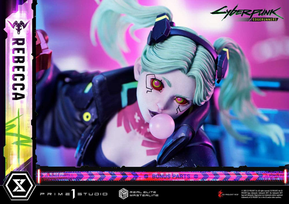 Cyberpunk: Edgerunners Real Elite Masterline Series Statue 1/4 Rebecca Deluxe Bonus Version 54 cm Scalefiguren Yokina