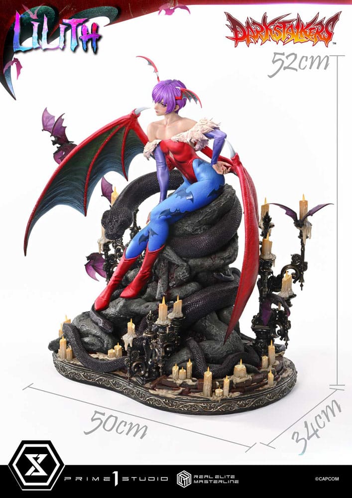 Darkstalkers Real Elite Masterline Series Statue 1/4 Lilith 52 cm Scalefiguren Yokina