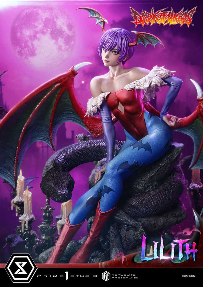 Darkstalkers Real Elite Masterline Series Statue 1/4 Lilith 52 cm Scalefiguren Yokina