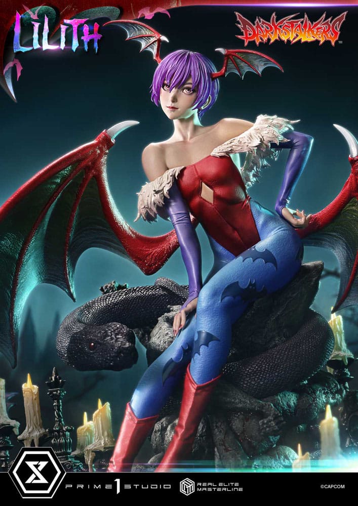 Darkstalkers Real Elite Masterline Series Statue 1/4 Lilith Bonus Version 52 cm Scalefiguren Yokina
