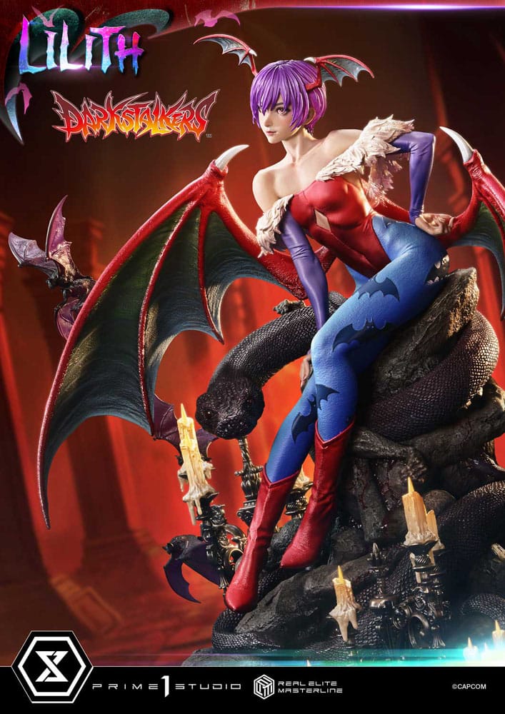 Darkstalkers Real Elite Masterline Series Statue 1/4 Lilith Bonus Version 52 cm Scalefiguren Yokina
