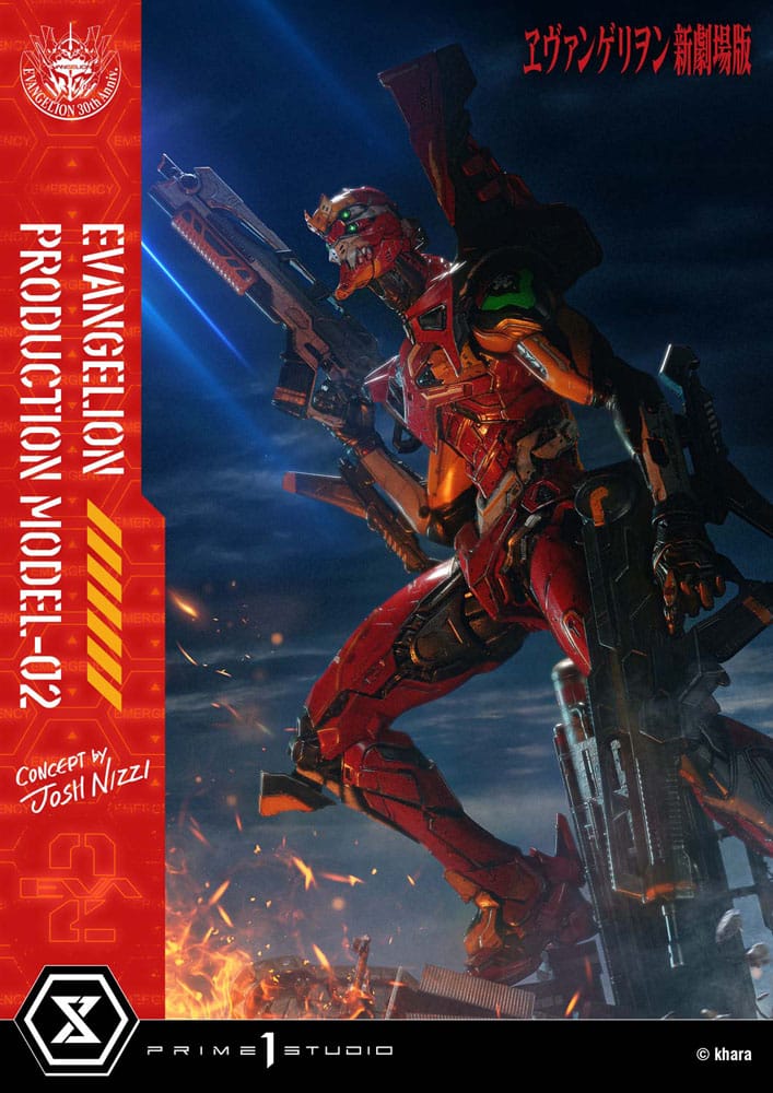 Rebuild of Evangelion Ultimate Diorama Masterline Series Statue Evangelion Production Model-02 (Concept By Josh Nizzi) 73 cm Prizefiguren Yokina