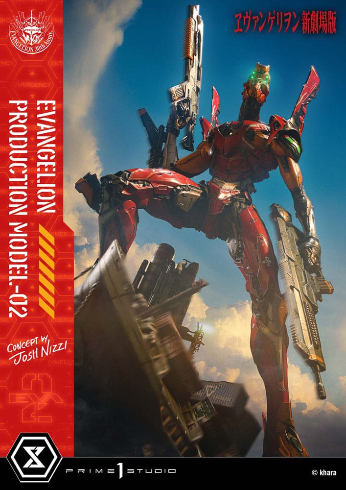 Rebuild of Evangelion Ultimate Diorama Masterline Series Statue Evangelion Production Model-02 (Concept By Josh Nizzi) 73 cm Prizefiguren Yokina