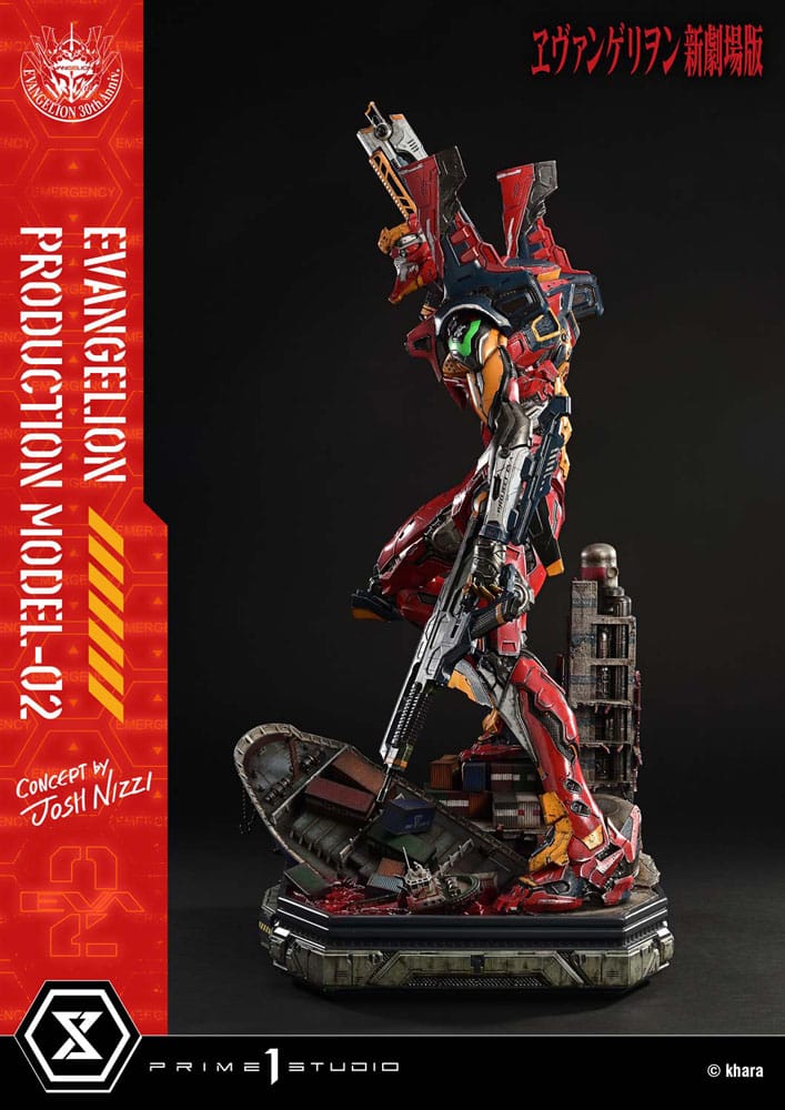 Rebuild of Evangelion Ultimate Diorama Masterline Series Statue Evangelion Production Model-02 (Concept By Josh Nizzi) 73 cm Prizefiguren Yokina