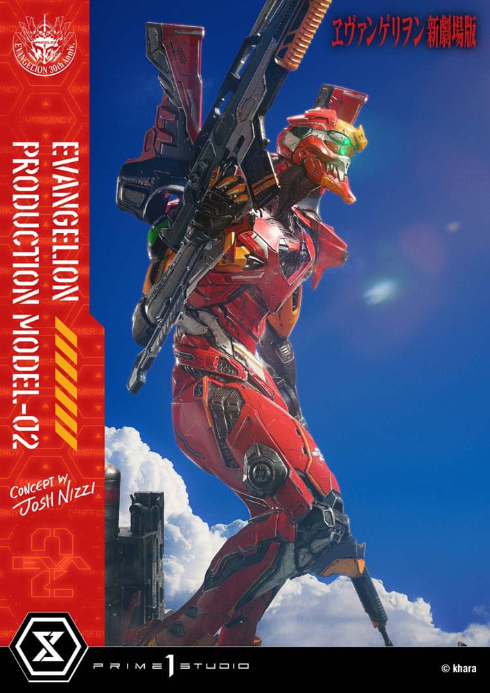Rebuild of Evangelion Ultimate Diorama Masterline Series Statue Evangelion Production Model-02 (Concept By Josh Nizzi) 73 cm Prizefiguren Yokina