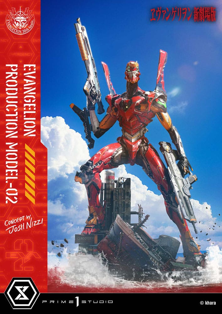 Rebuild of Evangelion Ultimate Diorama Masterline Series Statue Evangelion Production Model-02 (Concept By Josh Nizzi) 73 cm Prizefiguren Yokina