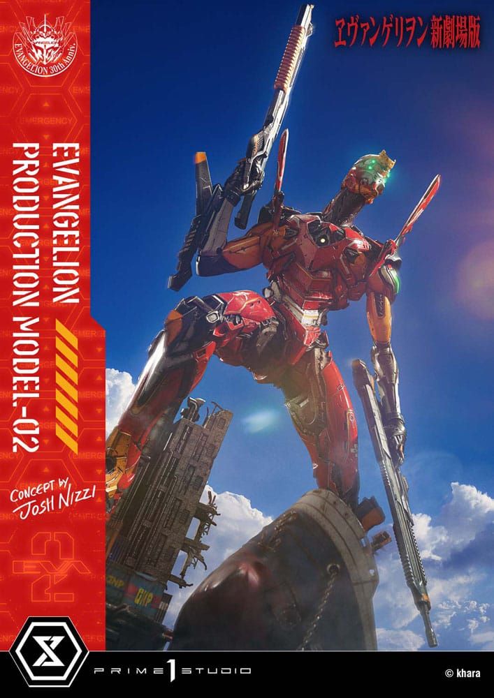 Rebuild of Evangelion Ultimate Diorama Masterline Series Statue Evangelion Production Model-02 (Concept By Josh Nizzi) 73 cm Prizefiguren Yokina