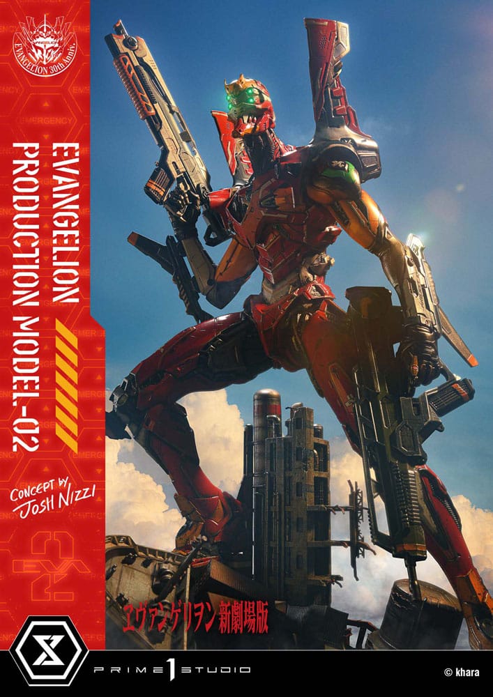 Rebuild of Evangelion Ultimate Diorama Masterline Series Statue Evangelion Production Model-02 (Concept By Josh Nizzi) 73 cm Prizefiguren Yokina