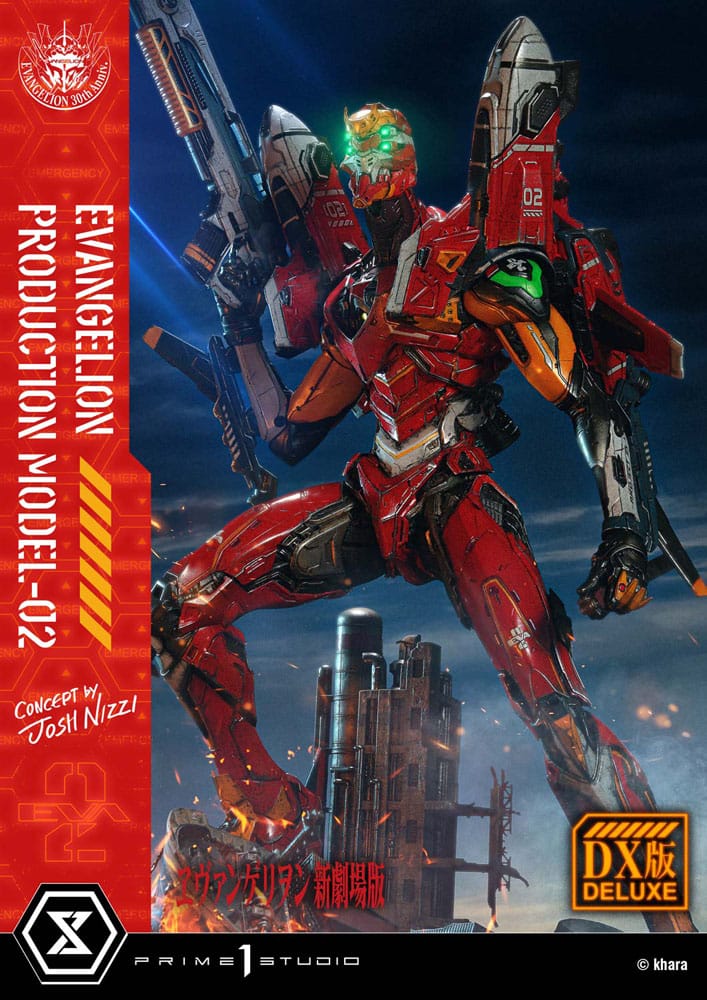 Rebuild of Evangelion Ultimate Diorama Masterline Series Statue Evangelion Production Model-02 (Concept By Josh Nizzi) Deluxe Version 73 cm Prizefiguren Yokina