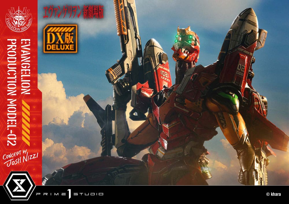 Rebuild of Evangelion Ultimate Diorama Masterline Series Statue Evangelion Production Model-02 (Concept By Josh Nizzi) Deluxe Version 73 cm Prizefiguren Yokina
