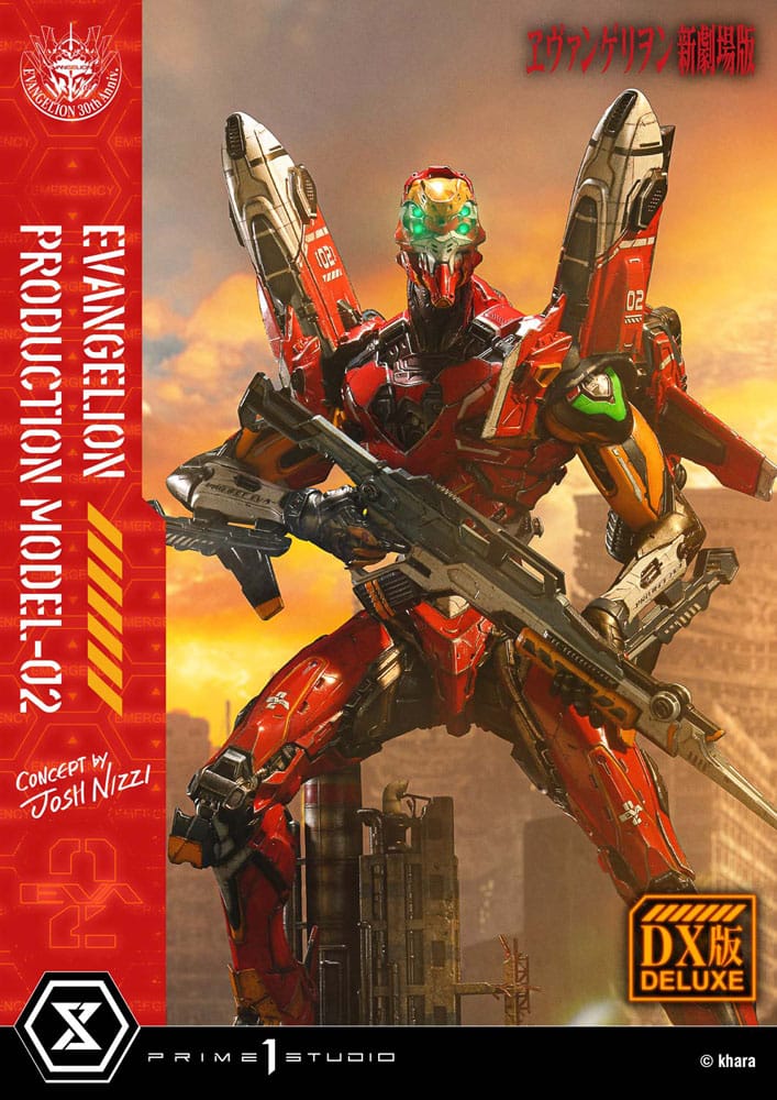 Rebuild of Evangelion Ultimate Diorama Masterline Series Statue Evangelion Production Model-02 (Concept By Josh Nizzi) Deluxe Version 73 cm Prizefiguren Yokina