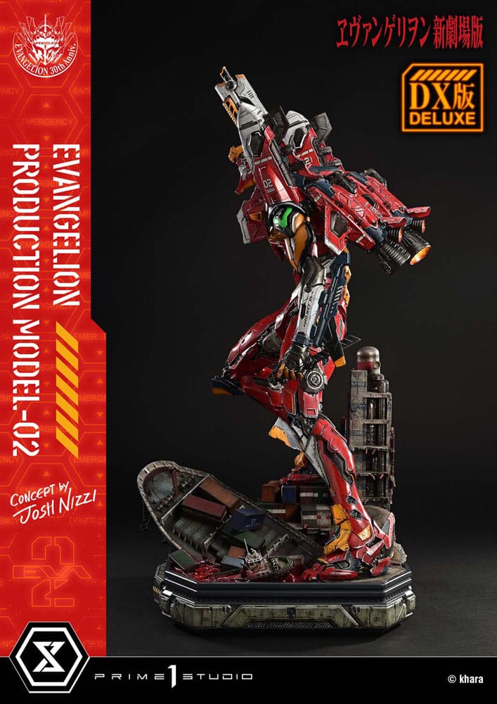 Rebuild of Evangelion Ultimate Diorama Masterline Series Statue Evangelion Production Model-02 (Concept By Josh Nizzi) Deluxe Version 73 cm Prizefiguren Yokina