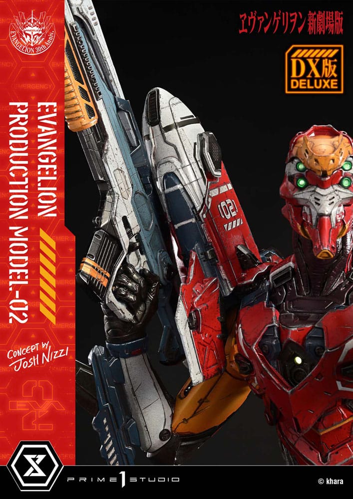 Rebuild of Evangelion Ultimate Diorama Masterline Series Statue Evangelion Production Model-02 (Concept By Josh Nizzi) Deluxe Version 73 cm Prizefiguren Yokina