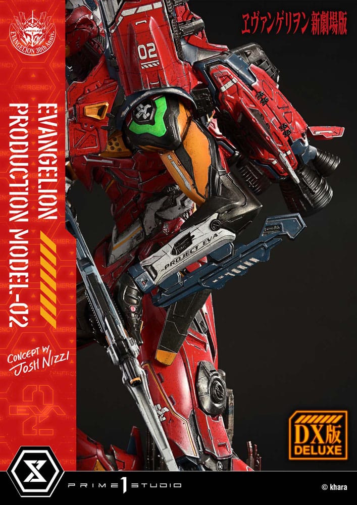 Rebuild of Evangelion Ultimate Diorama Masterline Series Statue Evangelion Production Model-02 (Concept By Josh Nizzi) Deluxe Version 73 cm Prizefiguren Yokina