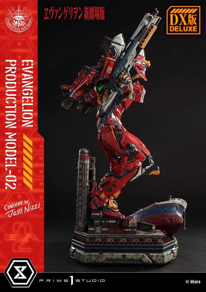 Rebuild of Evangelion Ultimate Diorama Masterline Series Statue Evangelion Production Model-02 (Concept By Josh Nizzi) Deluxe Bonus Version 73 cm Prizefiguren Yokina