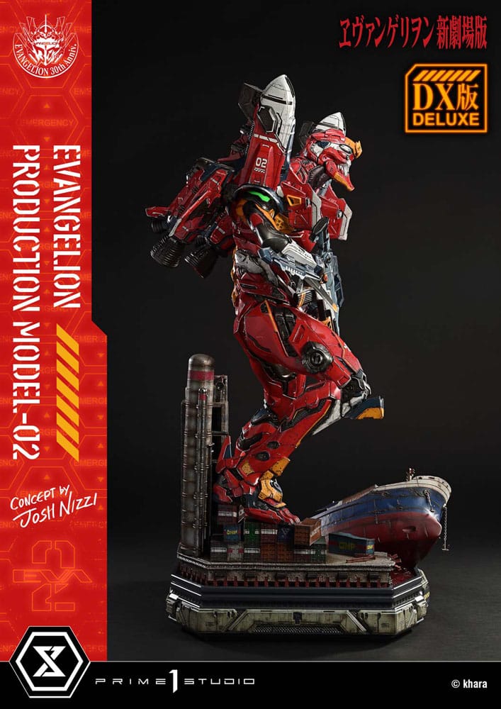 Rebuild of Evangelion Ultimate Diorama Masterline Series Statue Evangelion Production Model-02 (Concept By Josh Nizzi) Deluxe Bonus Version 73 cm Prizefiguren Yokina