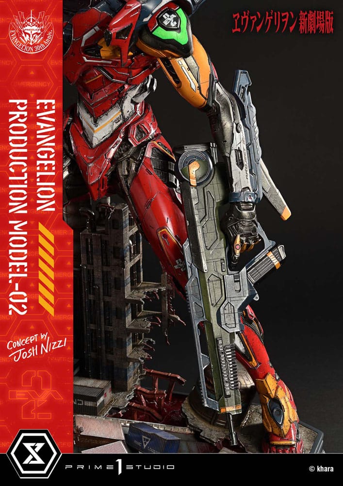 Rebuild of Evangelion Ultimate Diorama Masterline Series Statue Evangelion Production Model-02 (Concept By Josh Nizzi) Deluxe Bonus Version 73 cm Prizefiguren Yokina