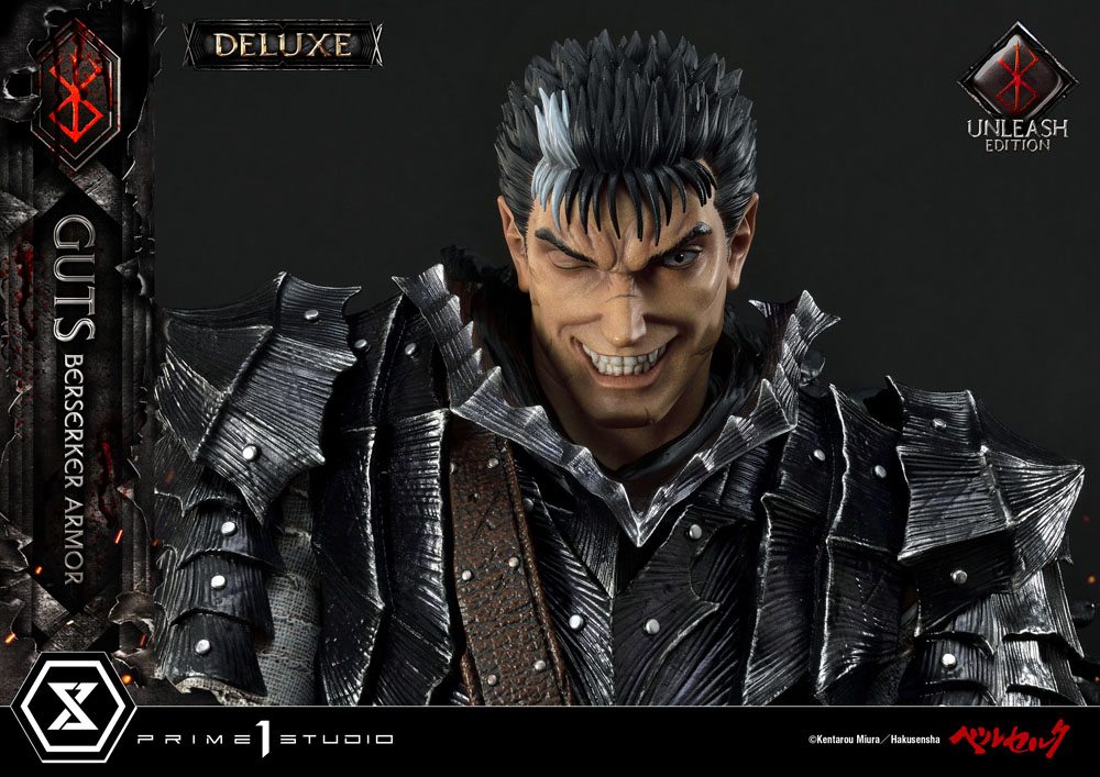 Berserk Statue 1/4 Guts Berserker Armor Unleash Edition Deluxe Version 91 cm Scalefiguren Yokina