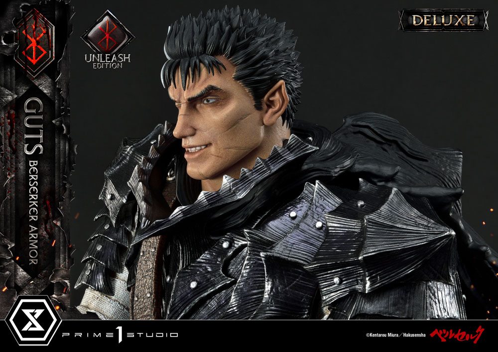 Berserk Statue 1/4 Guts Berserker Armor Unleash Edition Deluxe Version 91 cm Scalefiguren Yokina
