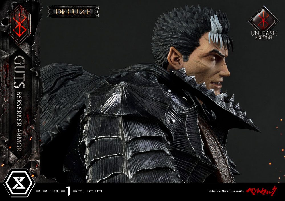 Berserk Statue 1/4 Guts Berserker Armor Unleash Edition Deluxe Version 91 cm Scalefiguren Yokina